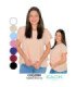 Blusa Sra.m/C Tela Dunna.coqueta - Kaon Modas CDE