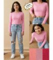 BLUSA JUVENIL M/L 12 Y 14.SUNKISSED