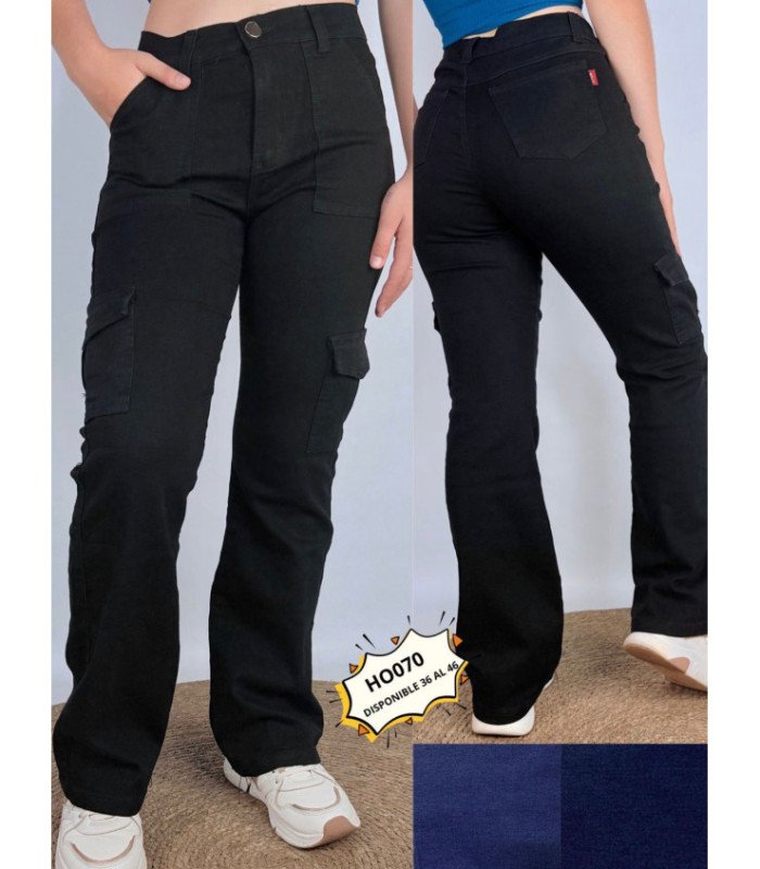 PANT.JEANS CARPINTERO FEM.36 AL 46.HOLLY