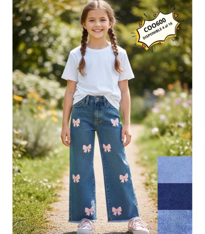 PANT.JEANS PARA NENA 4 AL 16 COOKIE