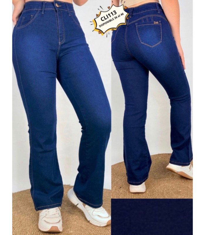 PANT.JEANS FEM.FLARE 36 AL 46.CLICK