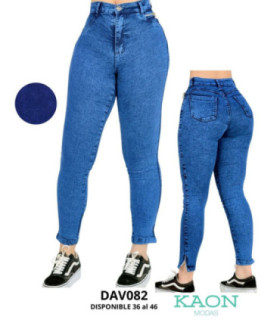 Pant.jeans Fem.36 Al 46.Davinchi - Kaon Modas CDE