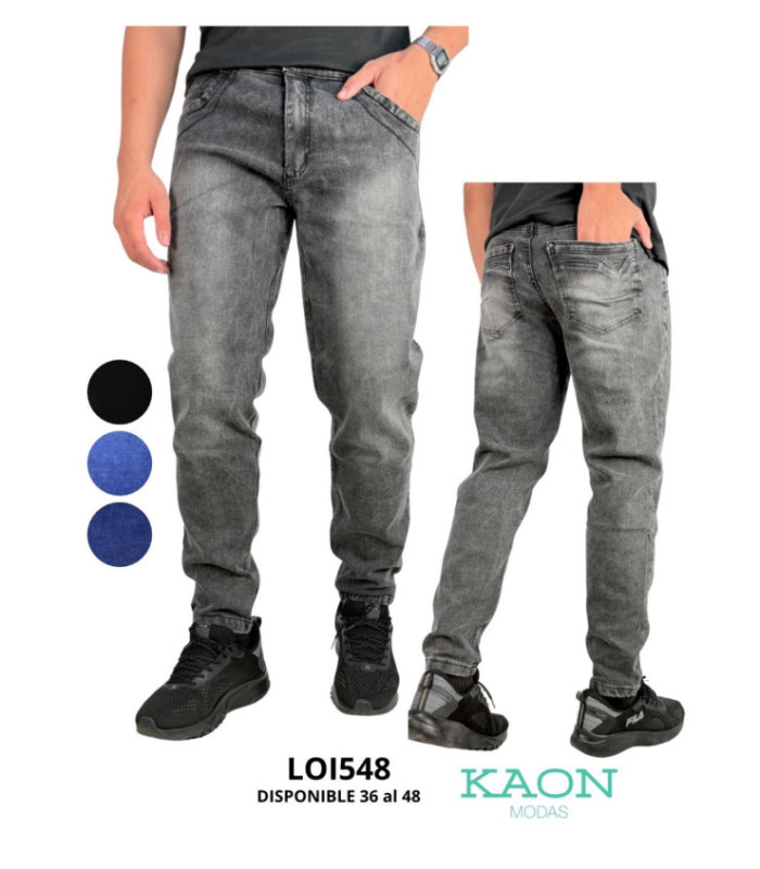 PANTALON JEANS MASC.36 AL 48.LOIS