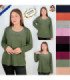 BLUS.SRA.ALG.C/ BRILLO EN EL PECHO.COQUETA