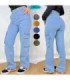 PANTALON CARGO MOM C/ LYCRA. MILKU