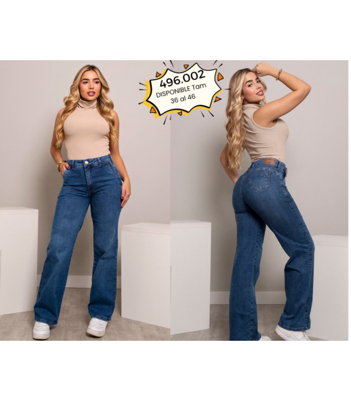 PANT.JEANS FEM.RECTA 36 AL 46.