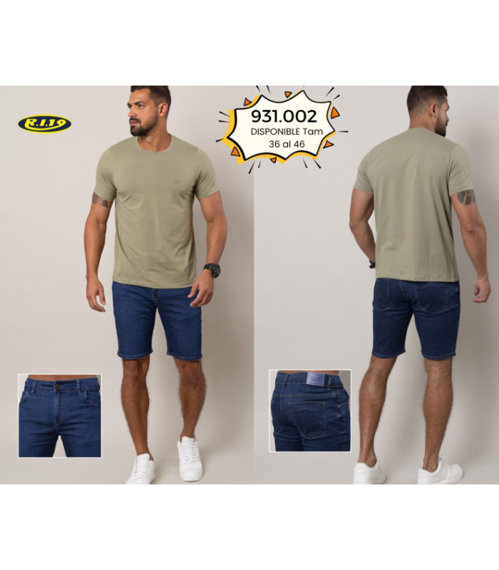 BERMUDA JEANS MASC.36 AL 46.