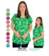 BLUSA SRA.CIGANA ESTAMPADA Y LISO