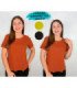 BLUSA SRTA.M/C TELA LINO.COQUETA