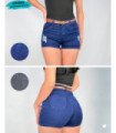 SHORT JEANS FEM.C/CINTO 36 AL 46.DAVINCHI