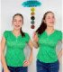 BLUSA SRTA.M/C ESTAMPADO.COQUETA