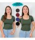 BLUSA SRTA.SUPLEX M/C P AL G.CARACOL