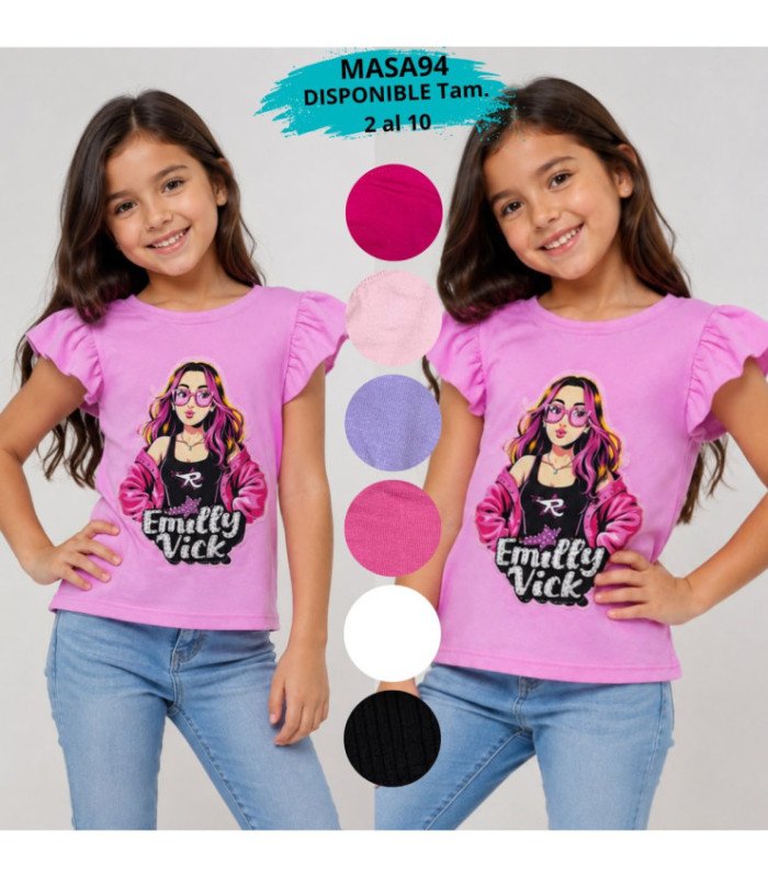 BLUS.INF.FRUNCIDO EN LA MANGA M/C.