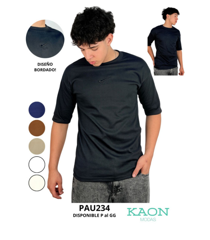 REMERA MASC. OVERSIZE M/C