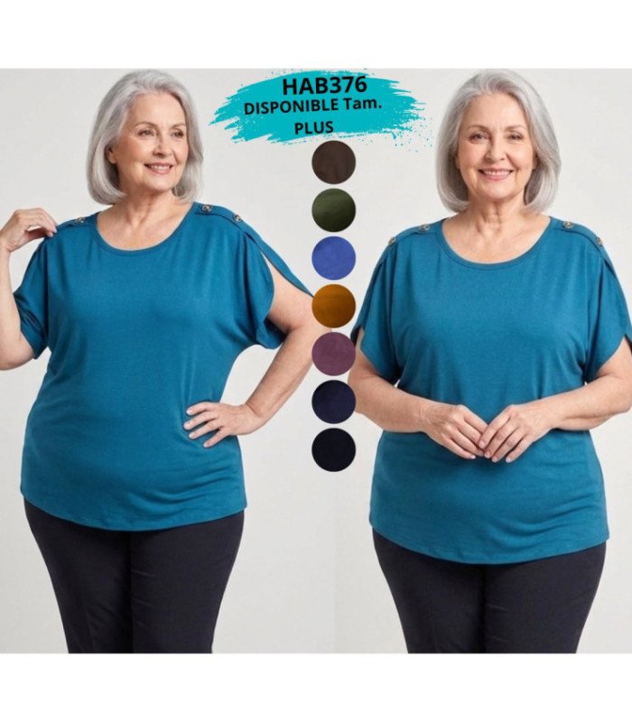 BLUSA SRA.PLUS ZISE M/C.