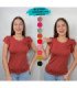 BLUS.SRTA.C/ MOÑO EN FRENTE.BLUPEPE