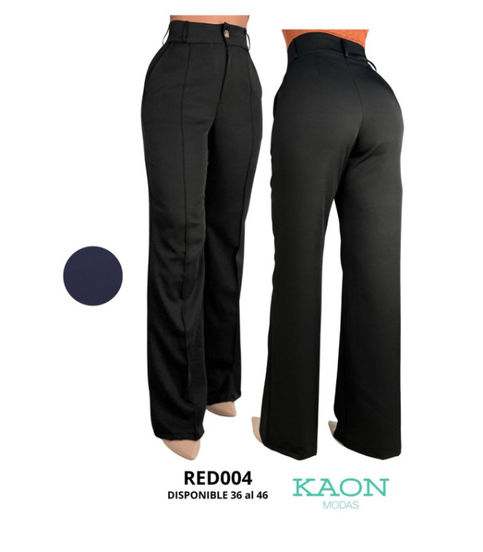 PANT.FLARE SOCIAL FEM.36 AL 46.REDCAT