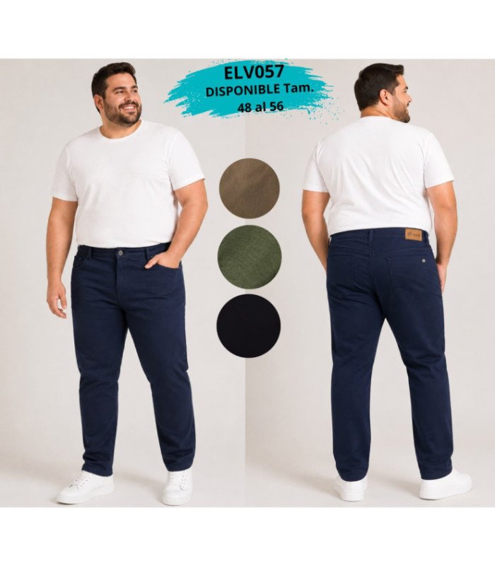 PANT.MAS.ESP.COLORIDO 48 AL 56.ELVIS