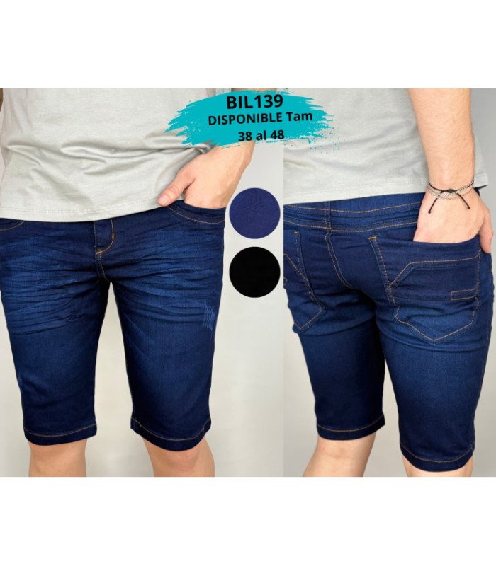 BERMUDA JEANS MASC.36 AL 48.BILLI