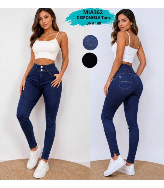 PANT.JEANS FEM.36 AL 48.MIA