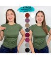 BLUSA SRTA.M/C FRUNCIDO ENFRENTE.RYR