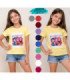 BLUS.JUVENIL ALG. M/C 10,12 Y 14.