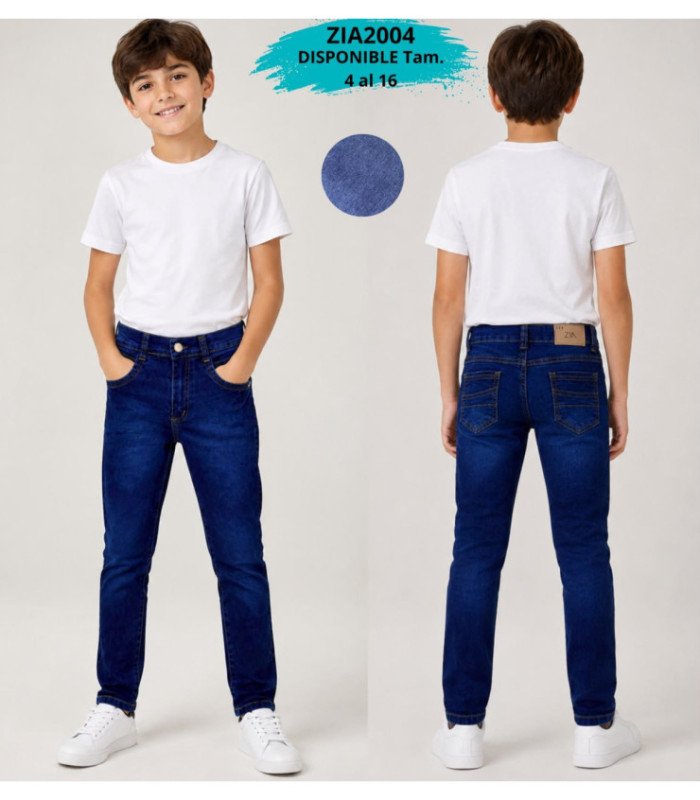 PANT.JEANS PARA VARÓN 4 AL 16. ZIA