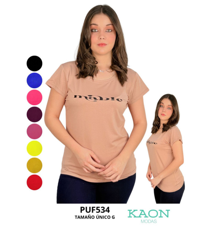 BASICA ALG. M/C ALGODON.PUFFY