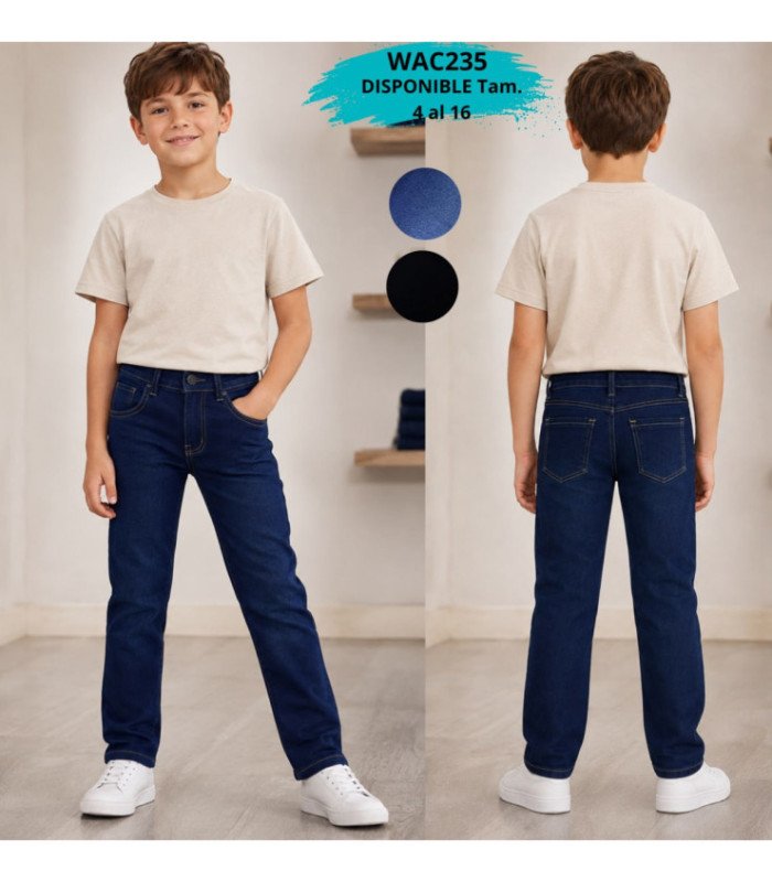 PANT.JEANS VARON 4 AL 16.WACKY