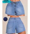 SHORT JEANS FEM.C/ CINTO 36 AL 46.HOLLY