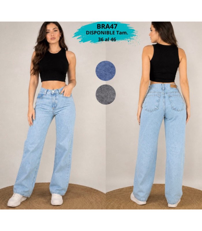 PANT.JEANS FEM.BALON 36 AL 46.BRABUS