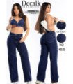 PANT.JEANS FEM.WIDE LEG.