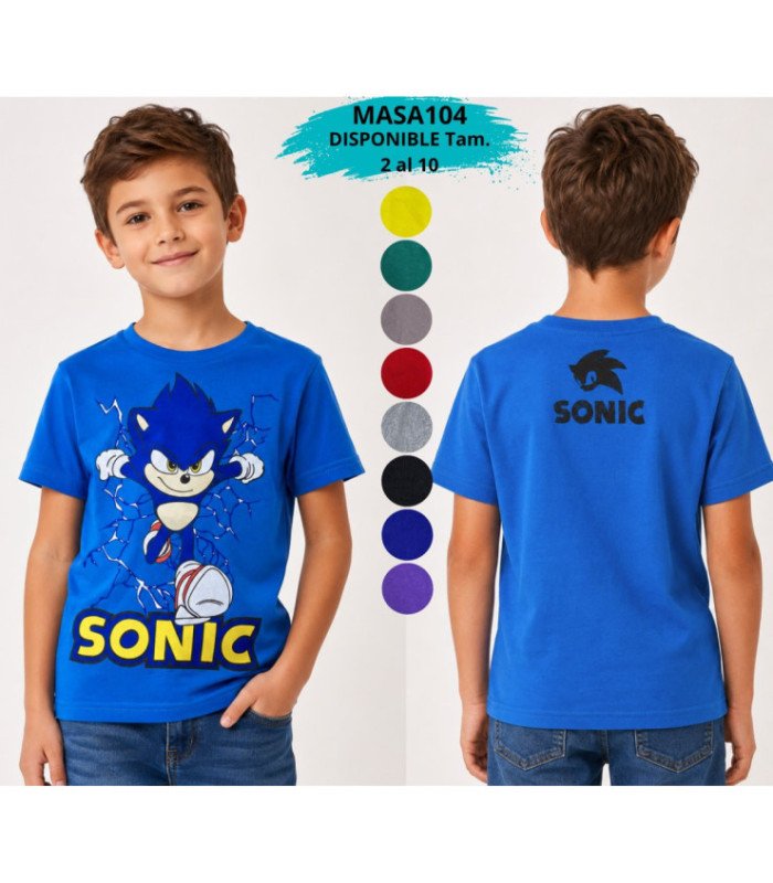 REMERA M/C VARON ALG.VARON