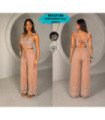 CONJUNTO PANTALON FEM.BORDADO
