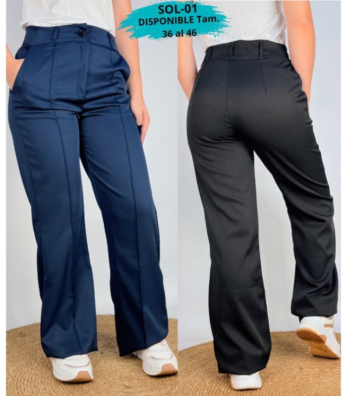 PANT.SOCIAL FEM.36 AL 46.SOLOIST
