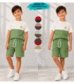 CONJUNTO M/C CON  SHORT VARON