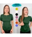 BLUS.M/C ALG.BOTON FLORCITA.COQUETA