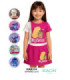 CONJUNTO SHORT POLLERA INFANTIL
