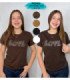 REMERA FEM.M/C 3 DISEÑOS VARIADO M AL GG