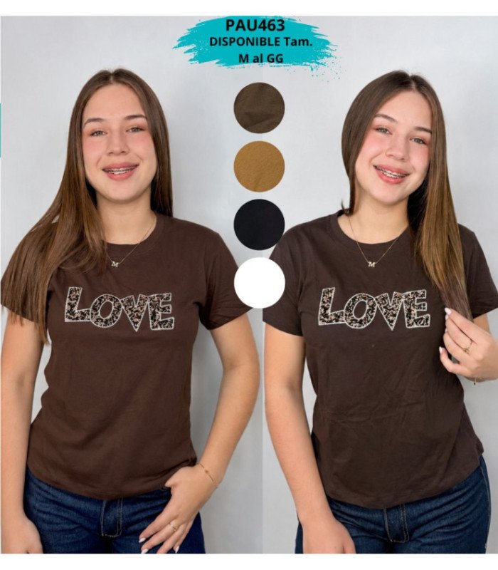 REMERA FEM.M/C 3 DISEÑOS VARIADO M AL GG