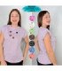 BLUS.SRTA.ALG.M/C DOBLADO 3 DISEÑOS.