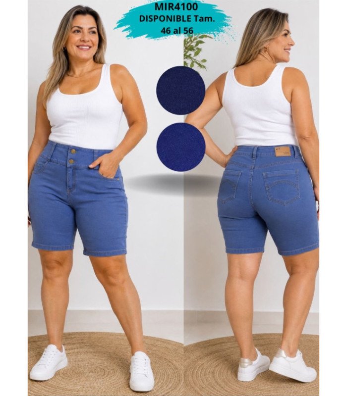BERMUDA JEANS SRA.46 AL 56.MIRE