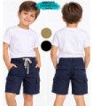 BERMUDA INFANTIL COLORIDO CARGO 4 AL 16.WACKY