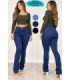 PANTALON FLARE FEM.36 AL 46 CHILIS