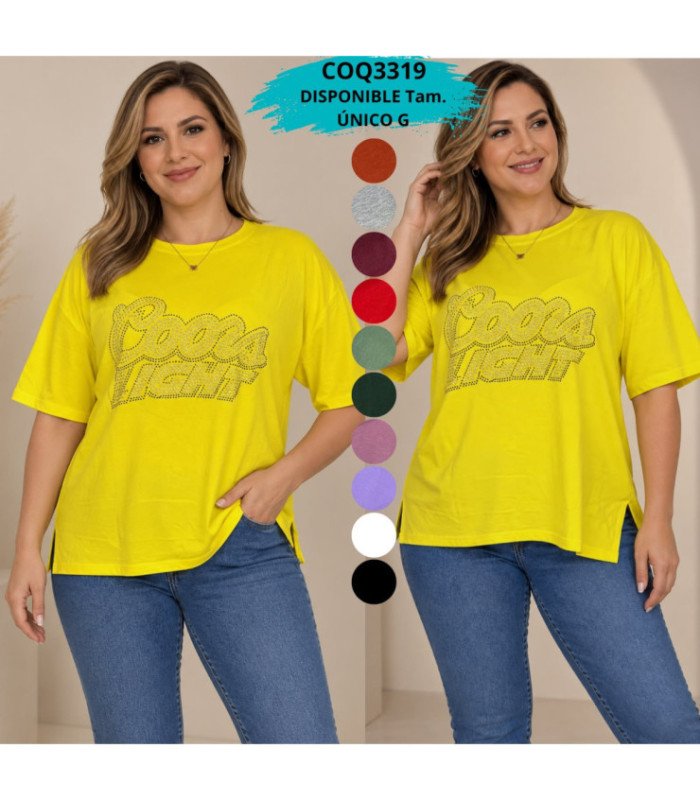 BLUSA SRA. C/BRILLO. COQUETA