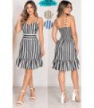 VESTIDO SOLERA A RAYAS