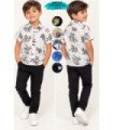 CAMISA FLOREADO PARA VARON.