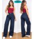 PANT.JEANS C/ BRILLO ANCHO 36 AL 46.MILKU