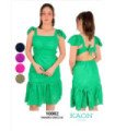 Vestido Broderie Srta,Abertura Atras. - Kaon Modas CDE
