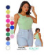 BLUSA SIN MANGA C/ DETALLE FLOR